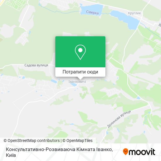 Карта Консультативно-Розвиваюча Кімната Іванко