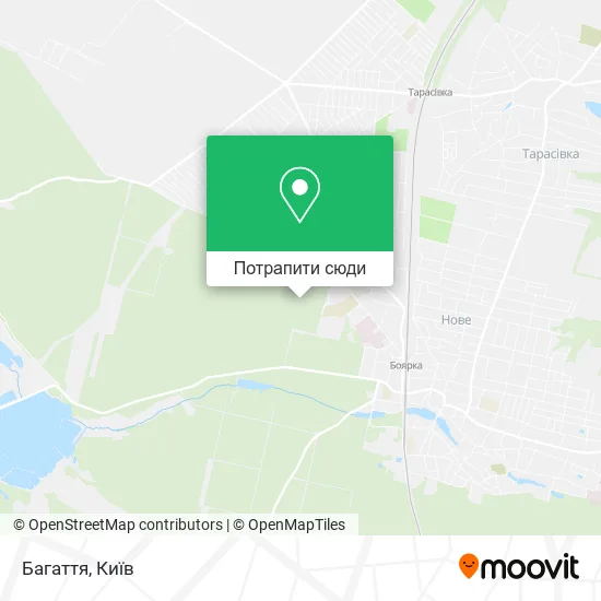 Карта Багаття