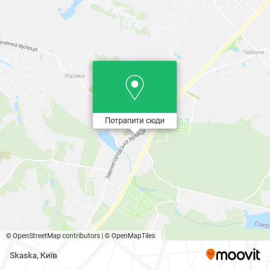 Карта Skaska
