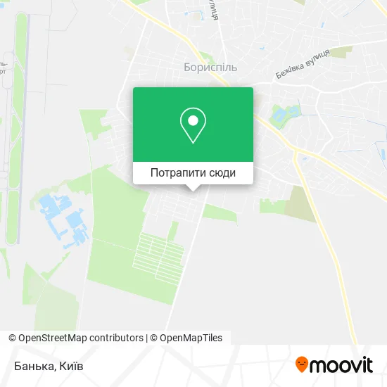 Карта Банька