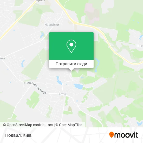 Карта Подвал