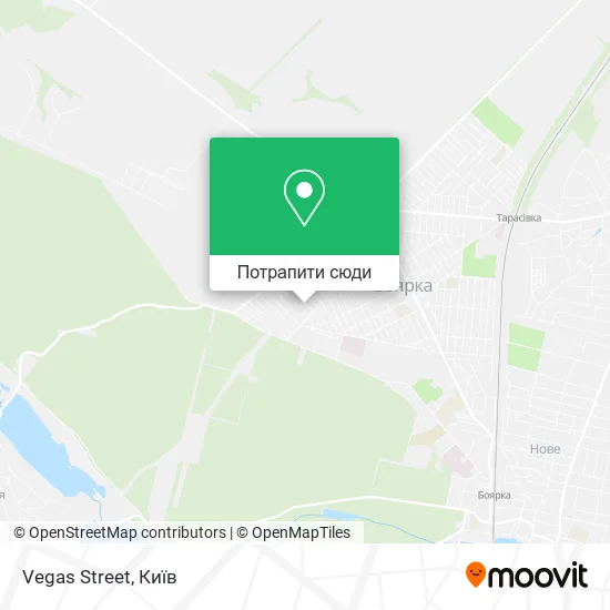 Карта Vegas Street