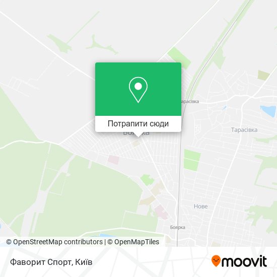 Карта Фаворит Спорт