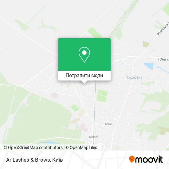Карта Ar Lashes & Brows