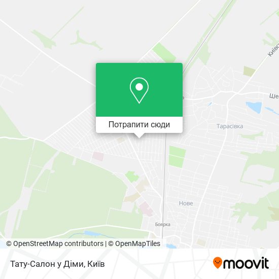 Карта Тату-Салон у Діми