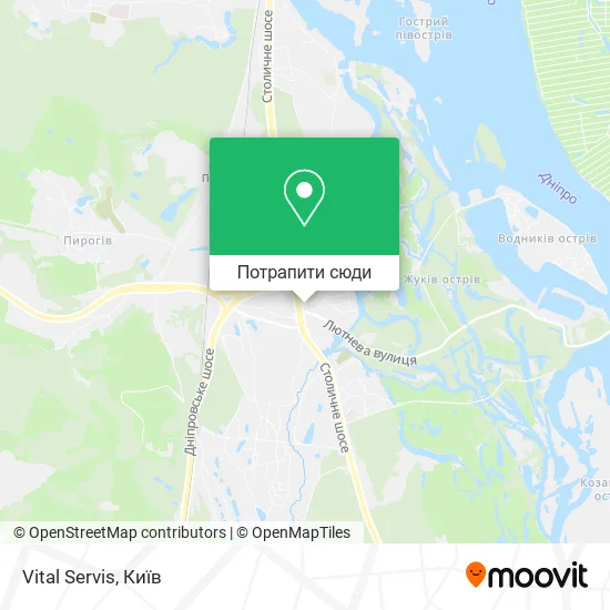 Карта Vital Servis