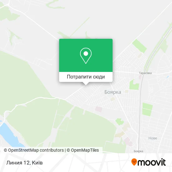 Карта Линия 12