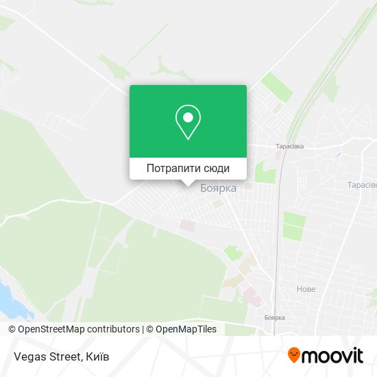 Карта Vegas Street
