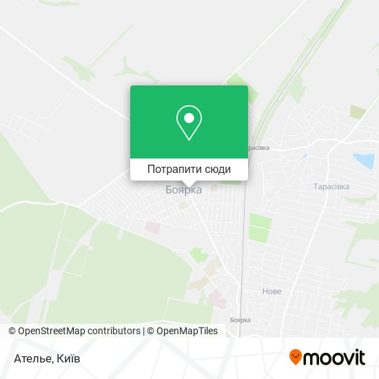 Карта Ателье