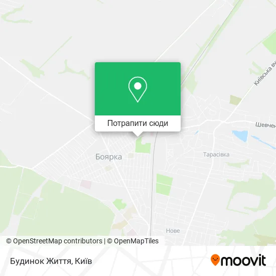 Карта Будинок Життя