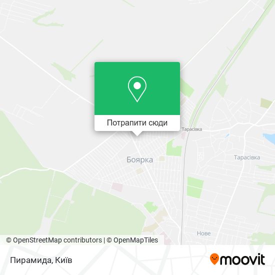 Карта Пирамида