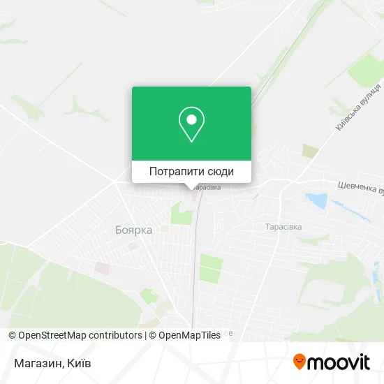 Карта Магазин