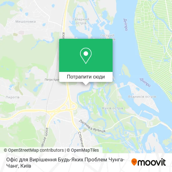 Карта Офіс для Вирішення Будь-Яких Проблем Чунга-Чанг