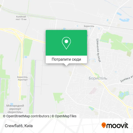 Карта Crewflat6