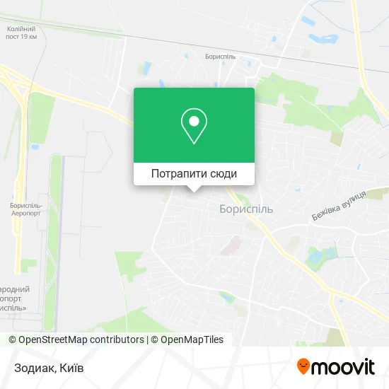Карта Зодиак