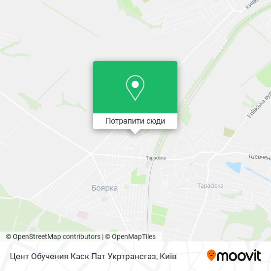 Карта Цент Обучения Каск Пат Укртрансгаз