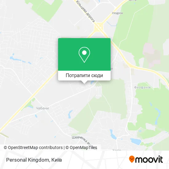 Карта Personal Kingdom