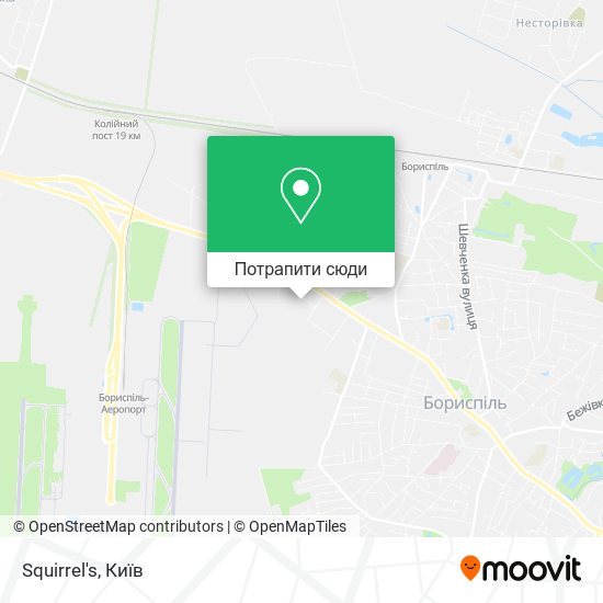 Карта Squirrel's