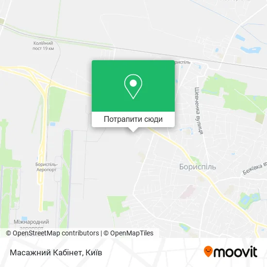 Карта Масажний Кабінет
