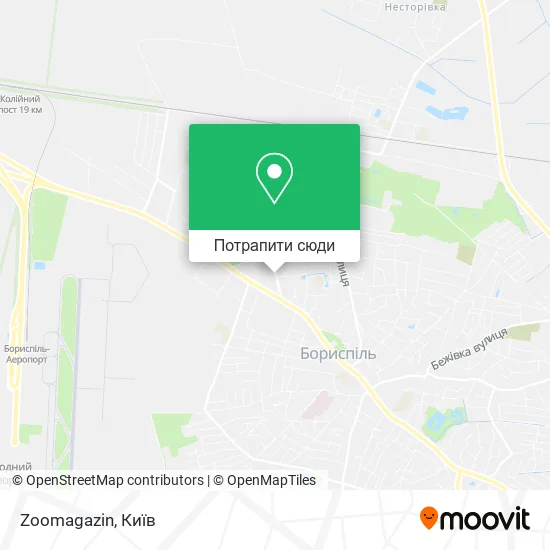 Карта Zoomagazin