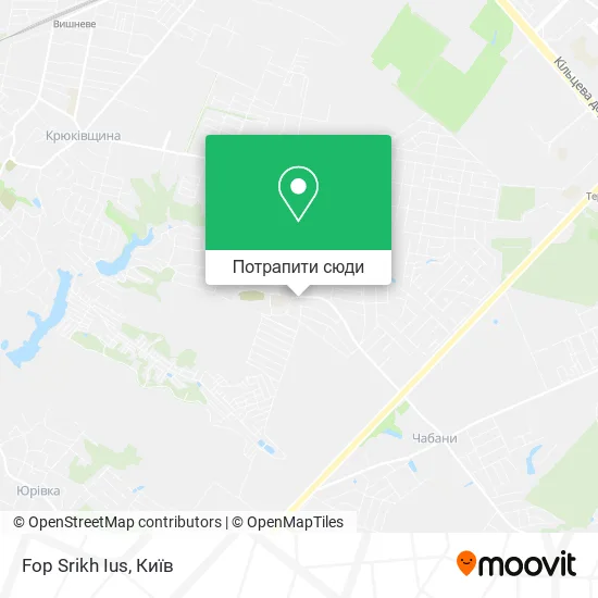 Карта Fop Srikh Ius