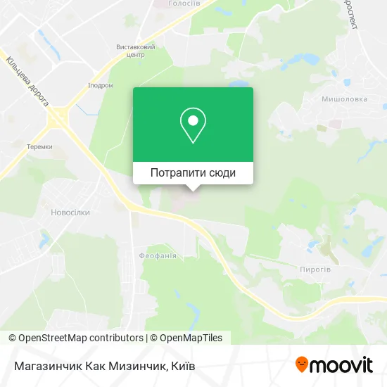 Карта Магазинчик Как Мизинчик