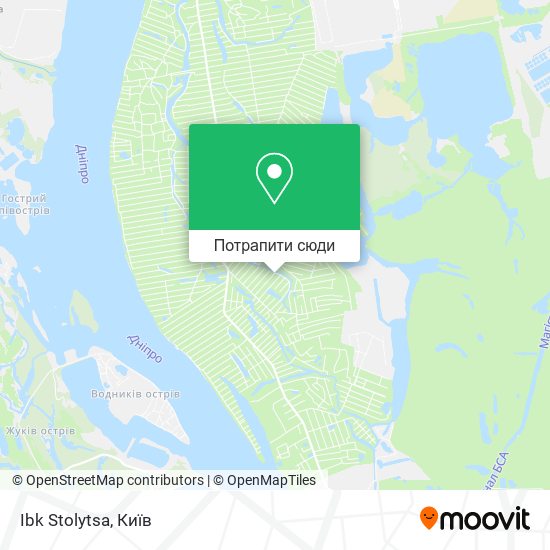 Карта Ibk Stolytsa