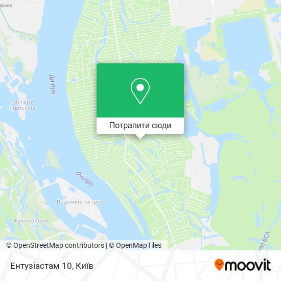 Карта Ентузіастам 10