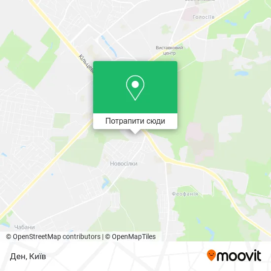 Карта Ден