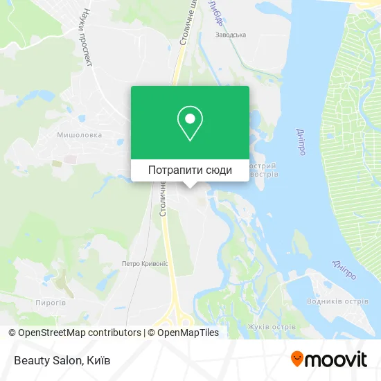 Карта Beauty Salon