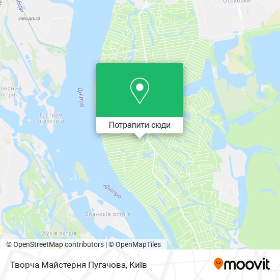 Карта Творча Майстерня Пугачова