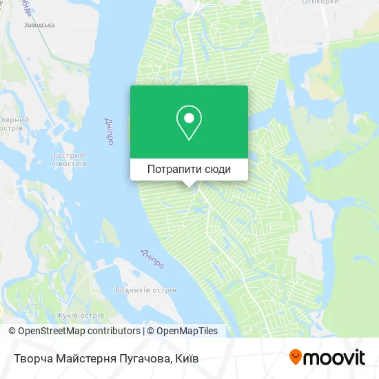 Карта Творча Майстерня Пугачова