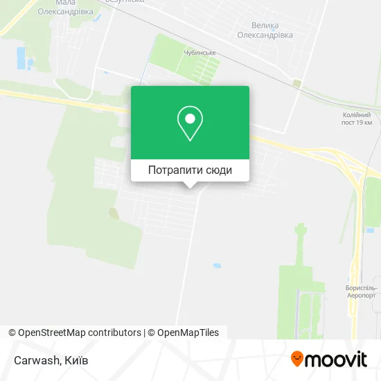 Карта Carwash