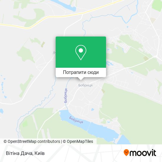 Карта Вітіна Дача