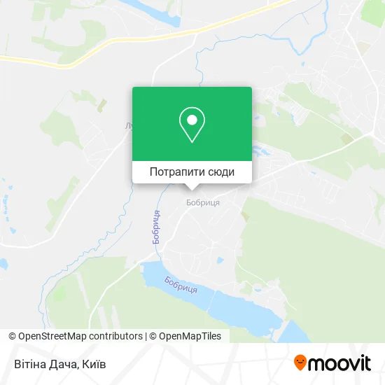 Карта Вітіна Дача