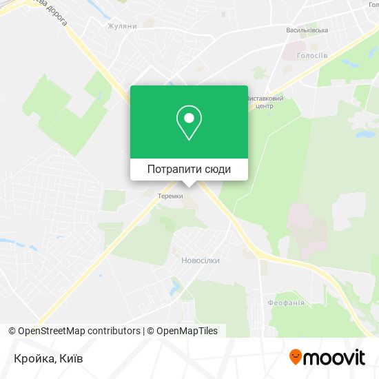 Карта Кройка