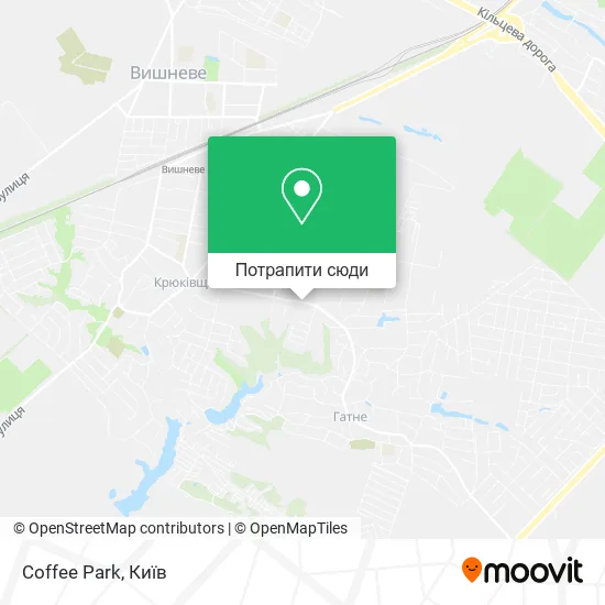 Карта Coffee Park