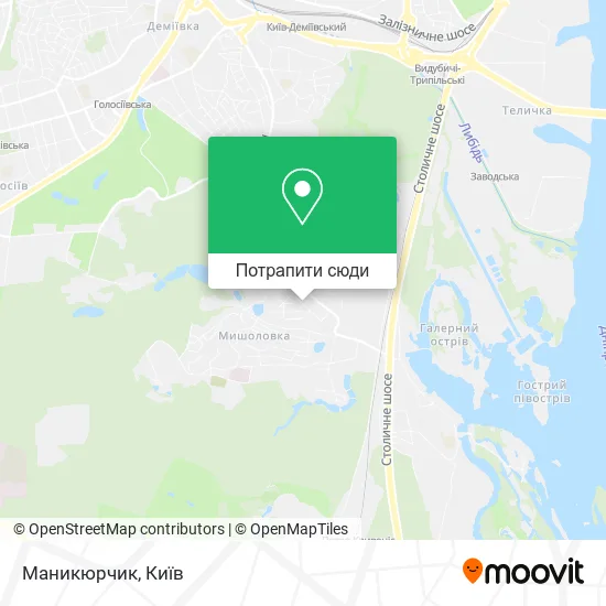 Карта Маникюрчик