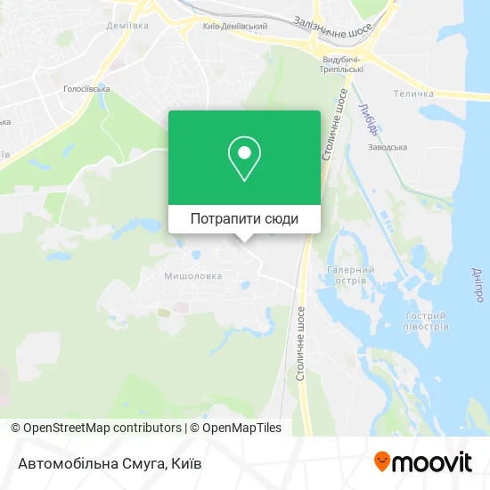 Карта Автомобільна Смуга