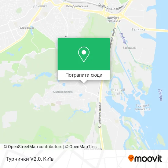 Карта Турнички V2.0