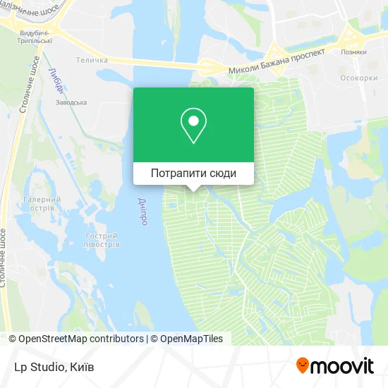 Карта Lp Studio