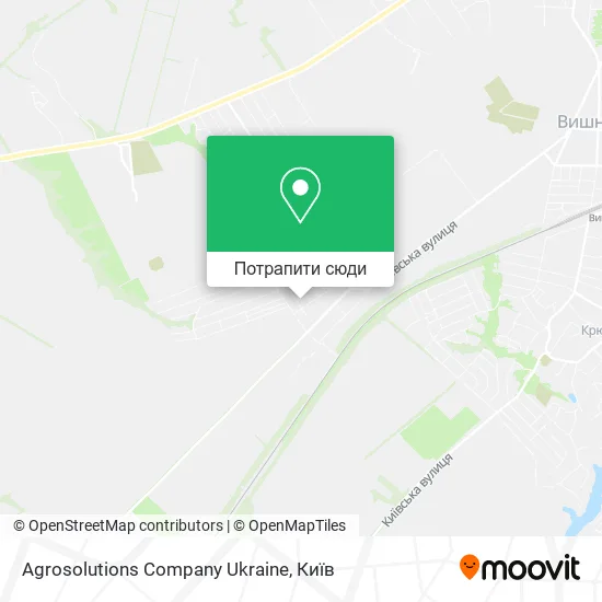 Карта Agrosolutions Company Ukraine