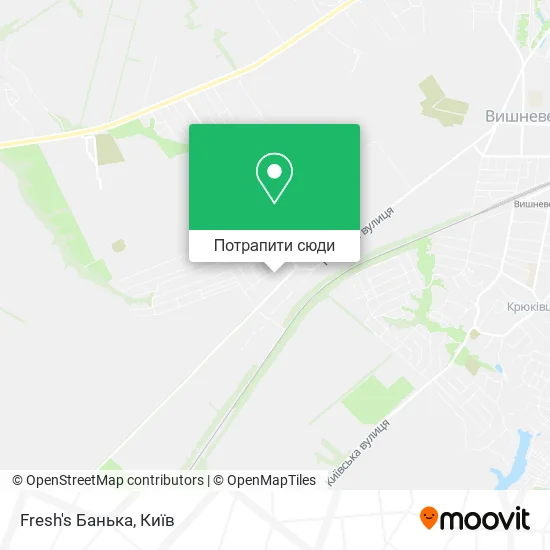 Карта Fresh's Банька