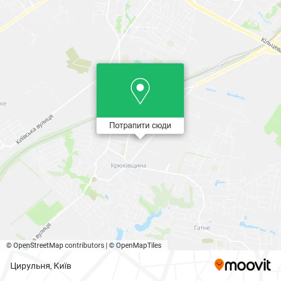 Карта Цирульня
