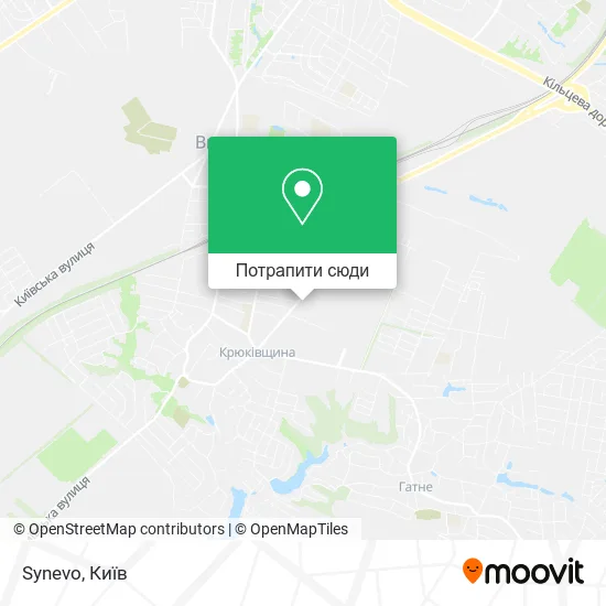 Карта Synevo