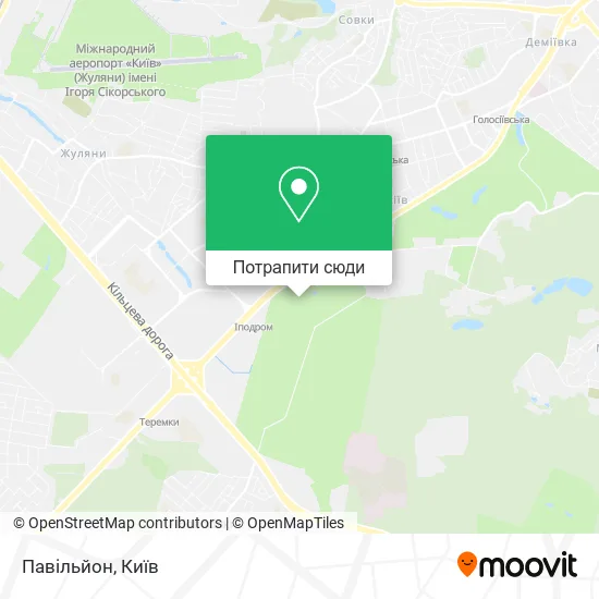 Карта Павільйон