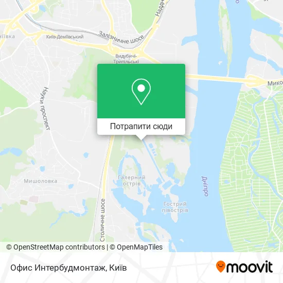 Карта Офис Интербудмонтаж