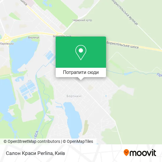 Карта Салон Краси Perlina