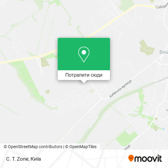 Карта C. T. Zone