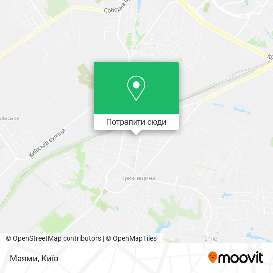 Карта Маями